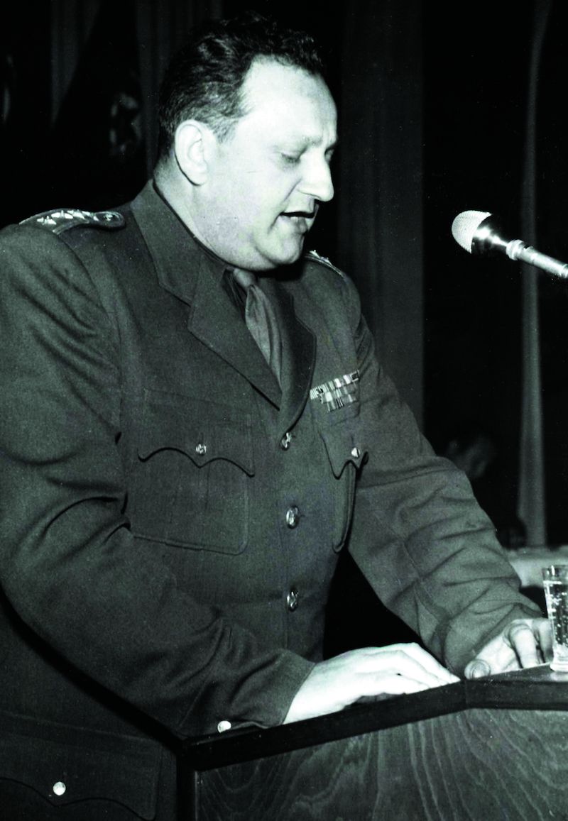 Generál Bedřich Reicin v době, kdy byl na vrcholu své kariéry (1949).