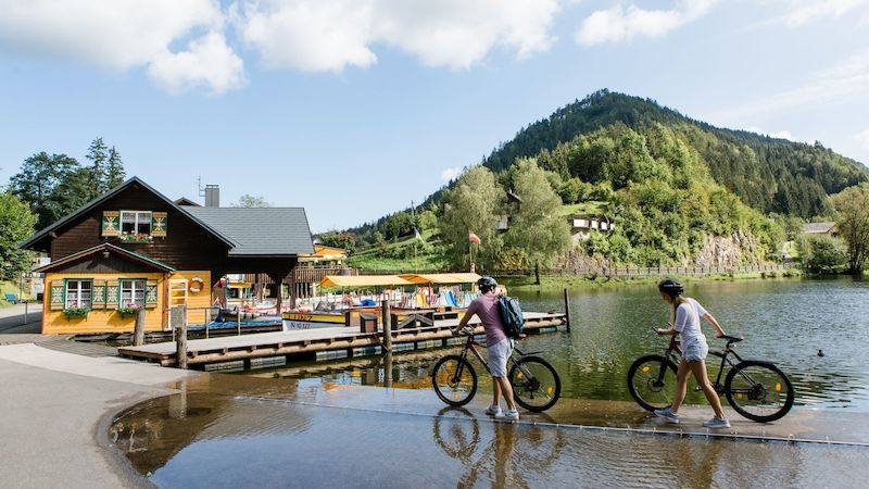 V Dolním Rakousku se nachází 4200 kilometrů cyklostezek. 