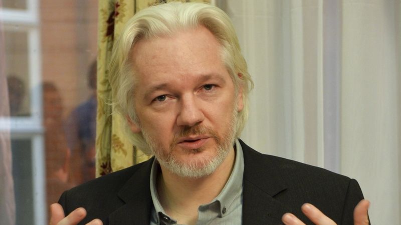 Zakladatel WikiLeaks Julian Assange 