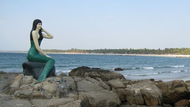 Ostrov s mořskou pannou je ve Ngwe Saung výzva pro romantiky.