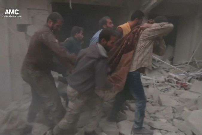 BEZ KOMENTÁŘE: Útok na školu v syrském Aleppu