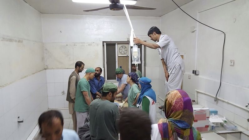 Nemocnice Lékařů bez hranic v Kunduzu