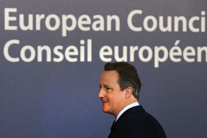 Britský premiér David Cameron na svém zřejmě posledním summitu Evropské unie