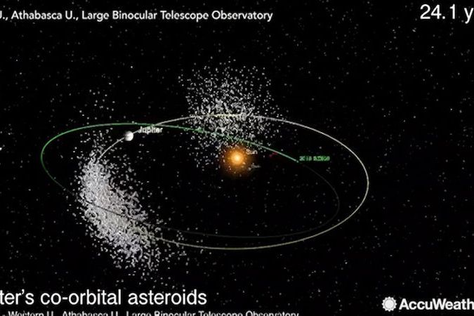 Asteroid 2015 BZ509 se stal trvalým vetřelcem v naší sluneční soustavě