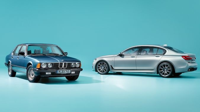 První BMW řady 7 (E23) a speciální Edition 40 Jahre