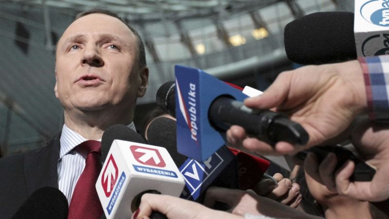 Nově jmenovaný šéf polské veřejnoprávní televize Jacek Kurski