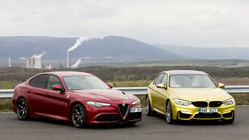 Souboj Roku Alfa Romeo Giulia Qv Proti Bmw M3 Novinky Cz