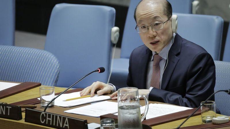 Čínský velvyslanec při OSN Liou Ťie-i