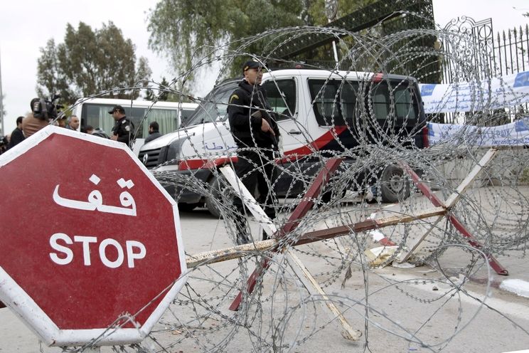Policie stráží Muzeum Bardo v Tunisu po nedávných teroristických útocích