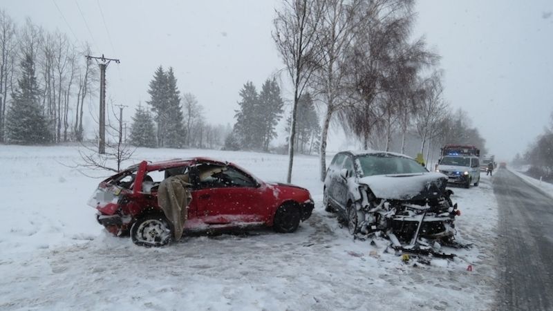 Dopravní nehoda ze dne 2.ledna v úseku Dolní Lipka - Lichkov.