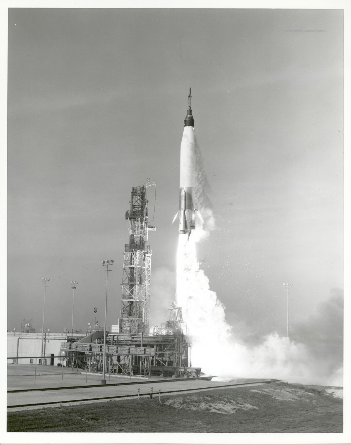 Zkouška rakety Atlas pro americké pilotované mise Mercury-Atlas (21. února 1961)