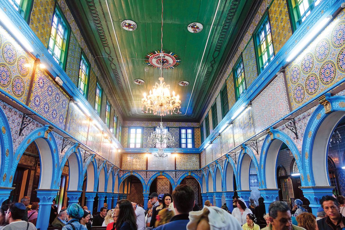 V synagoze El Ghriba