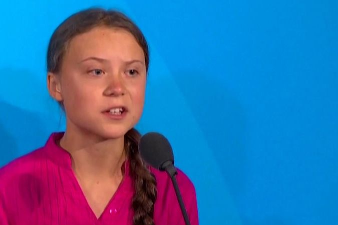 Ukradli jste mi dětství, vyčinila Greta Thunbergová světovým vůdcům