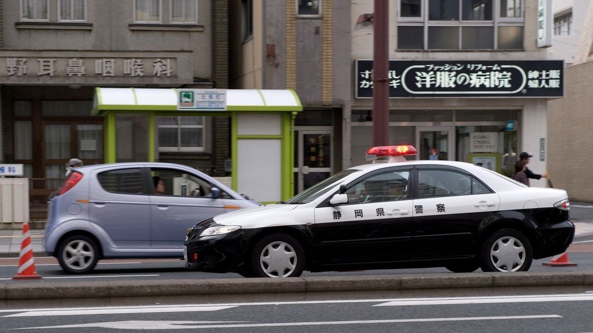 Japonská policie. Ilustrační foto