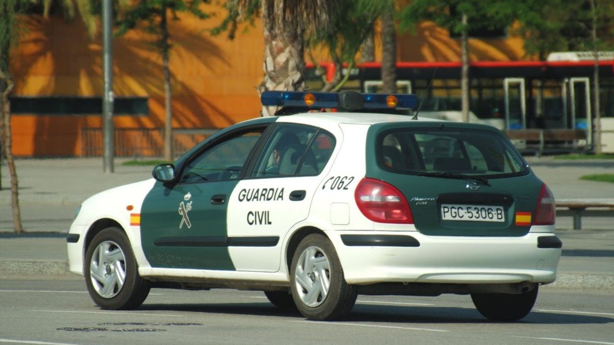 Vůz španělské policie 