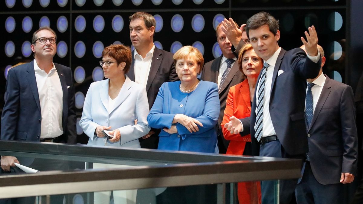 Část německého kabinetu po 19hodinovém jednání o klimatickém balíčku