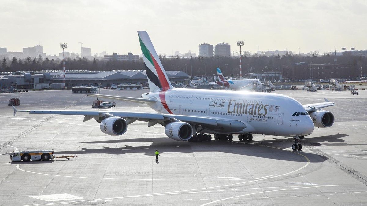 Nejvíc kusů Airbusu A380 zakoupila společnost Emirates. 