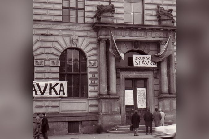 Okupační stávka československých studentů v roce 1968