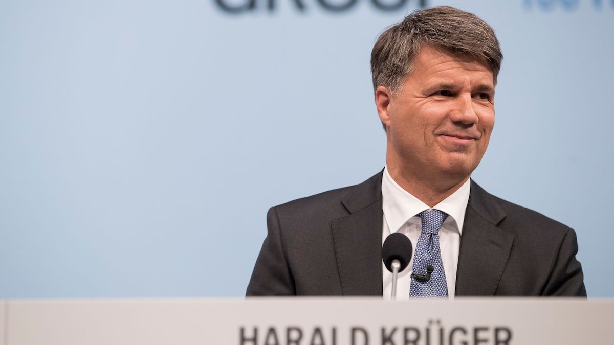 Harald Krüger, předseda představenstva BMW AG, končí.  