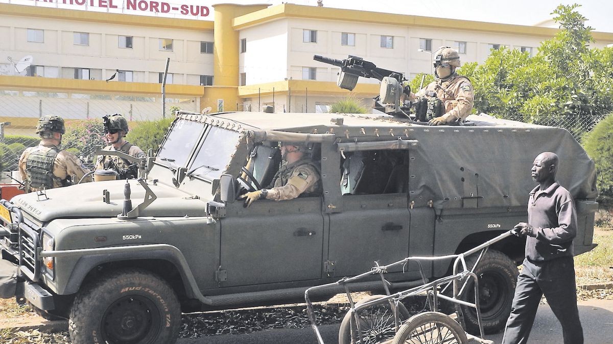 Mali. Na ilustračním fotu jsou čeští vojáci na misi v Bamaku.