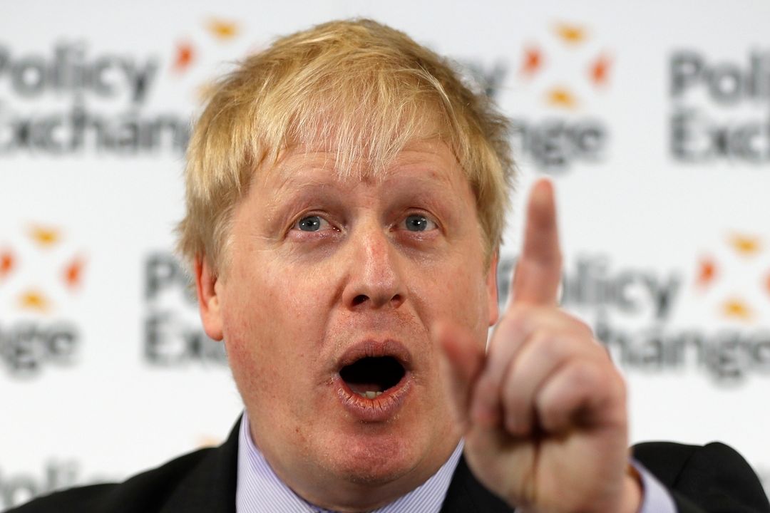 Šéf britské diplomacie Boris Johnson
