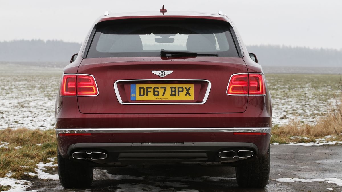 Bentley Bentayga před faceliftem