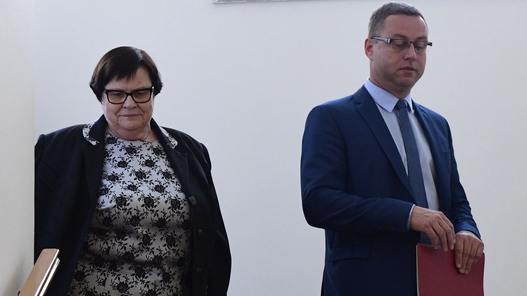 Ministryně spravedlnosti Marie Benešová (za ANO) a nejvyšší státní zástupce Pavel Zeman 