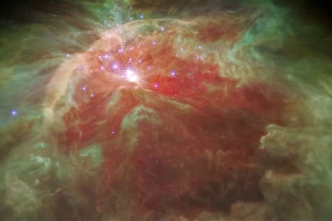 BEZ KOMENTÁŘE: Průlet mlhovinou v Orionu