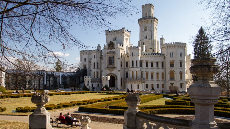 Majestátní zámek Hluboká nad Vltavou