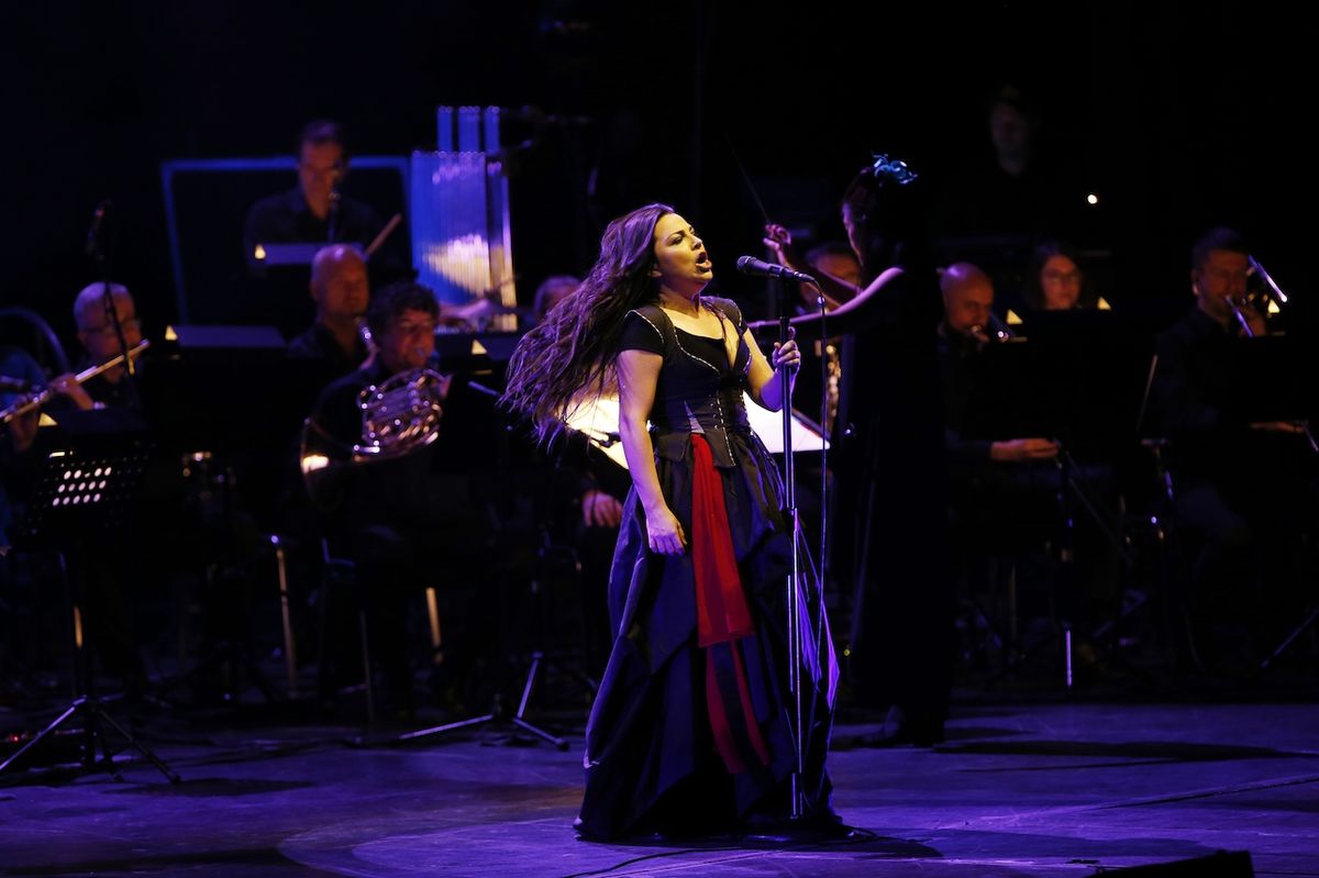 Evanescence hráli s orchestrem.