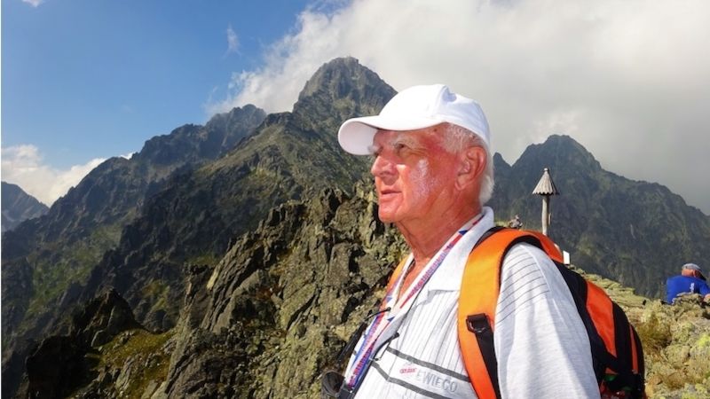Vysoké Tatry se staly evropskou destinací roku 2019. Pan Stanislav z Klatov tráví každoročně dovolenou ve Vysokých Tatrách už pojedenácté 