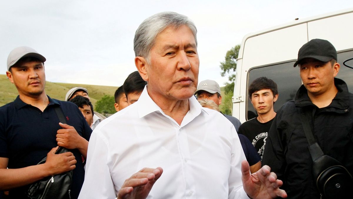 Bývalý kyrgyzský prezident Almazbek Atambajev 