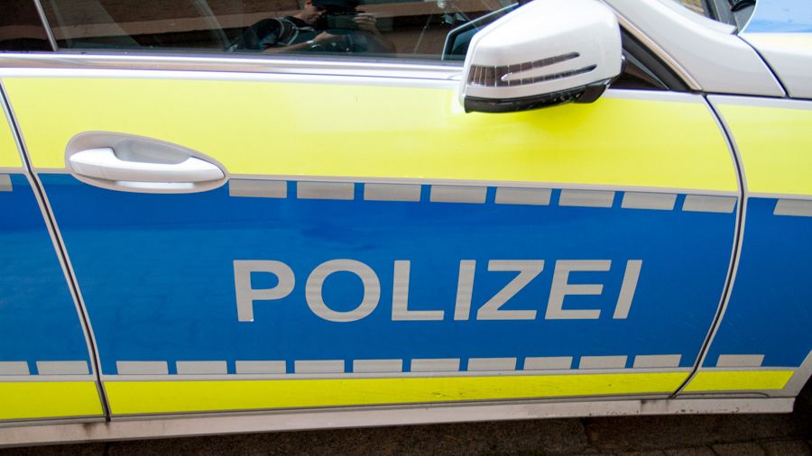 Vůz německé policie. Ilustrační foto