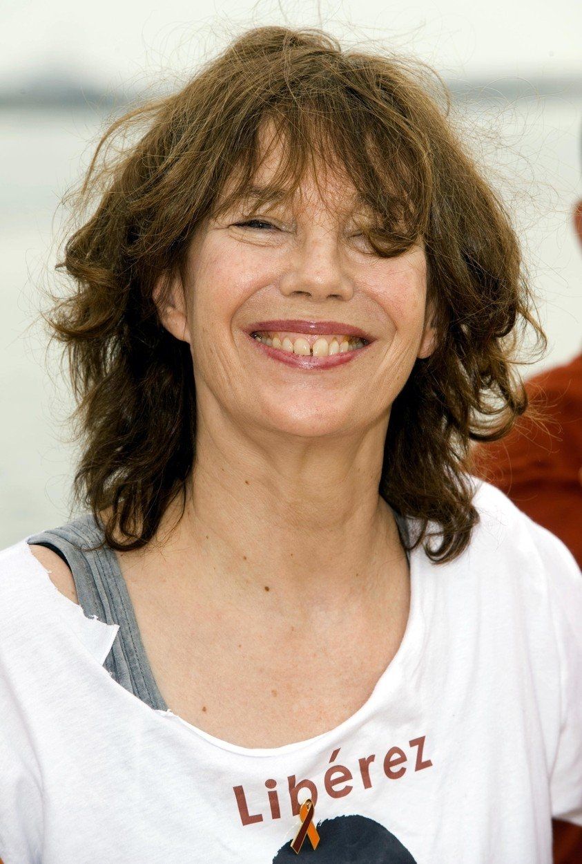 Herečka Jane Birkinová v roce 2008