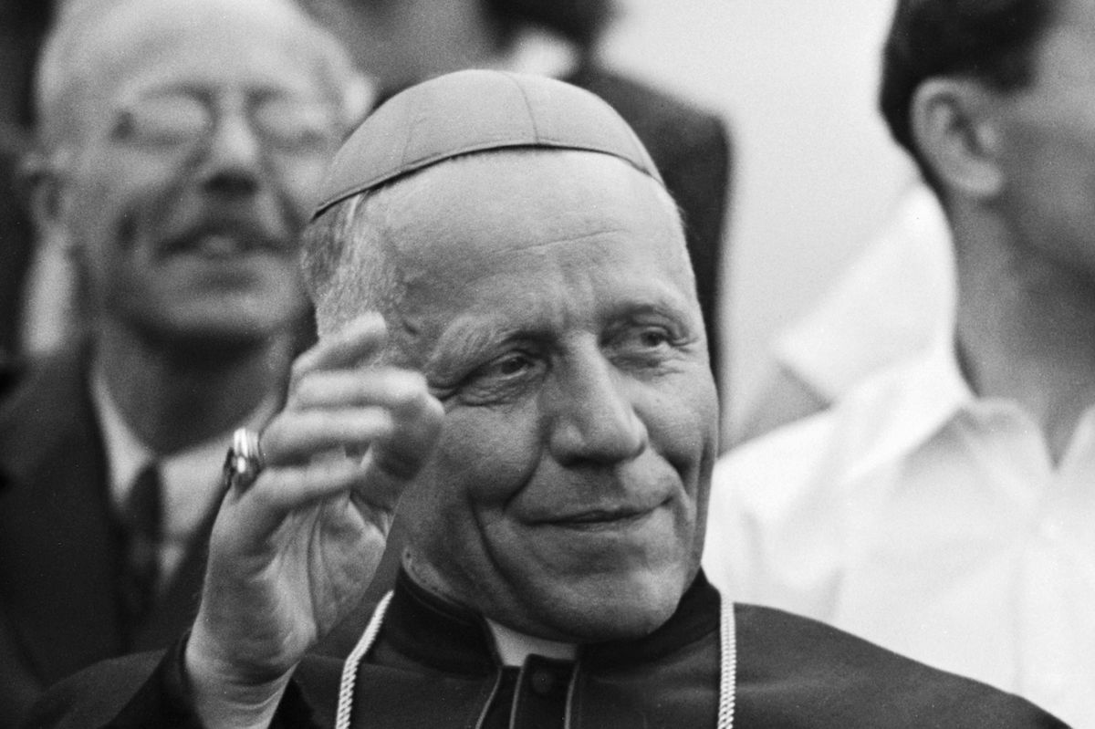 Kardinál Josef Beran na snímku z roku 1947