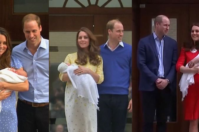 BEZ KOMENTÁŘE: Vévodkyně Kate ukázala všechny své děti ihned po porodu 