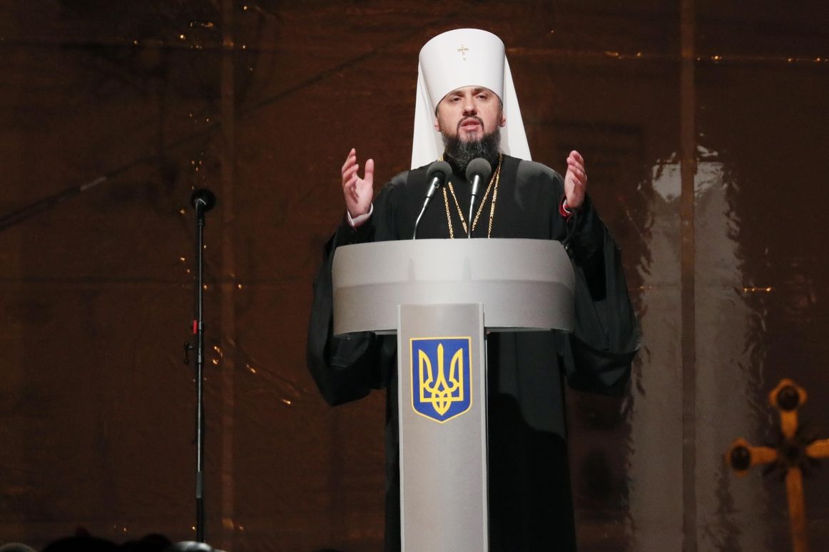 Nově zvolená hlava nezávislé ukrajinské církve Epifanij