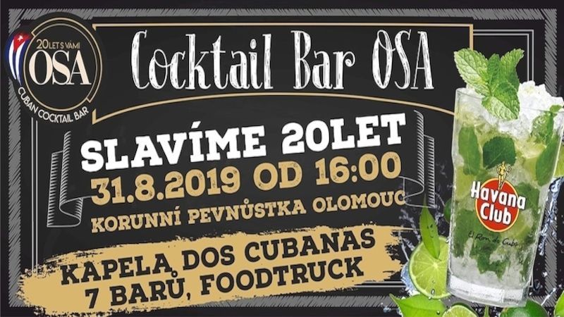 Cuban Cocktail Bar Osa slaví 20 let