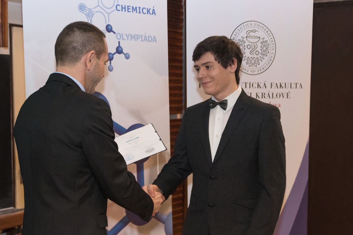 Petr Palivec, vítěz kategorie průmyslových škol 