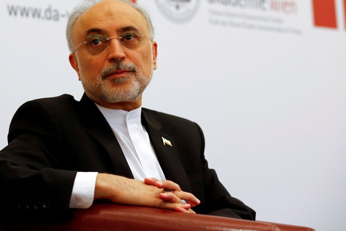 Šéf íránské organizace pro jadernou energii Alí Akbar Sálehí.