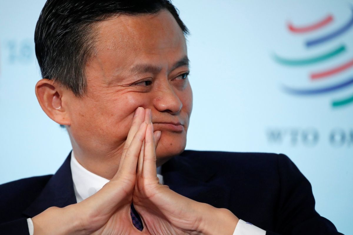 Zakladatel internetové skupiny Alibaba Jack Ma.