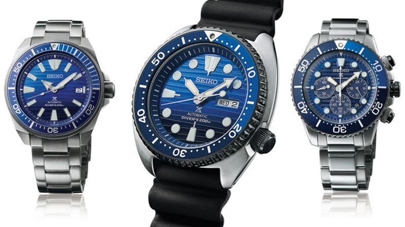 Kolekce hodinek Save the Ocean.