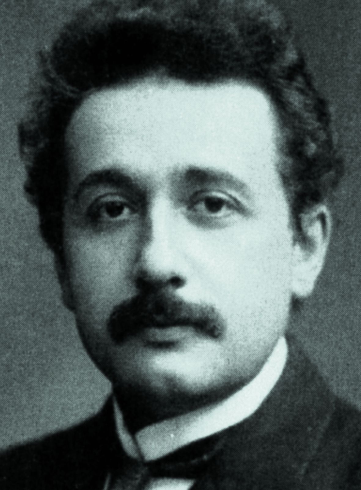 Albert Einstein na snímku z roku 1914