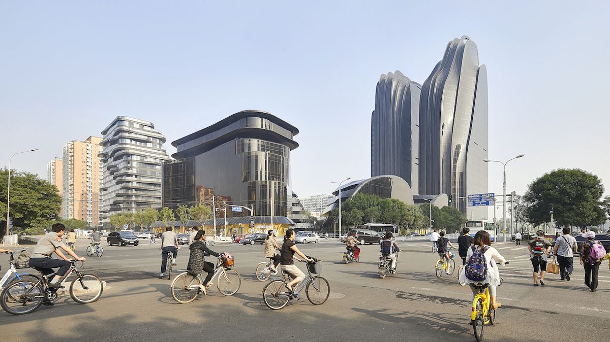 Obchodní čtvrť má díky komplexu Čchao-jang Plazza zcela novou tvář.