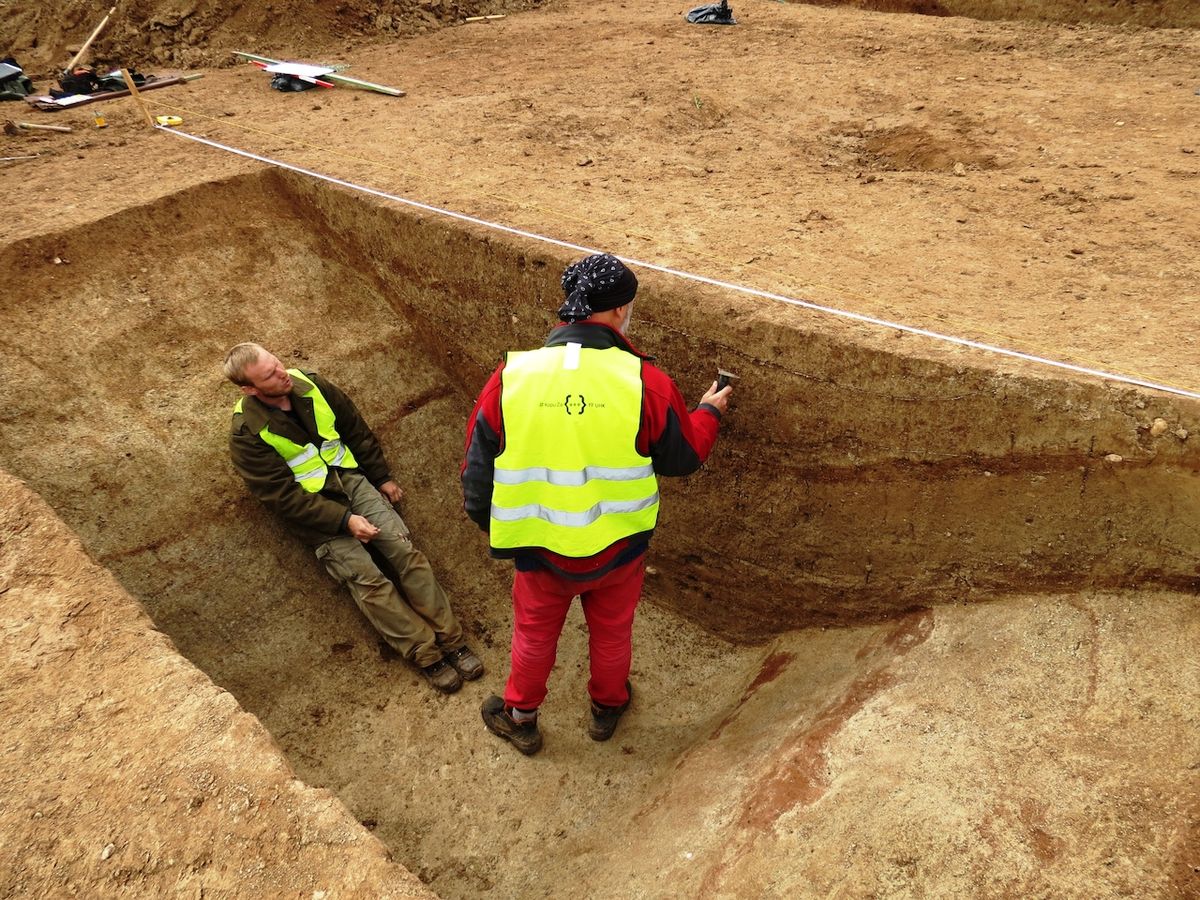 Sídliště již archeologové znají z první etapy výzkumu.