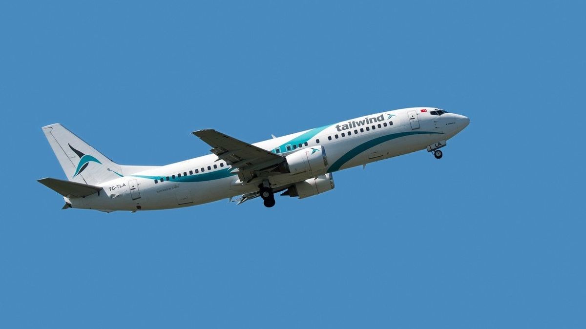 Na ilustračním snímku Boeing 737-4Q8 společnosti Taiwind Airlines.