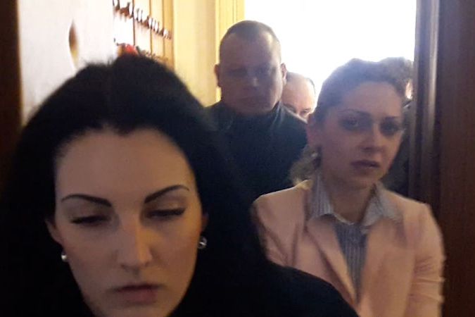 Nina Malíková, která okrádala seniory, u soudu 