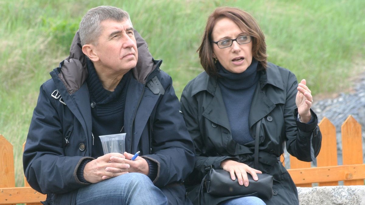 Andrej Babiš a Adriana Krnáčová