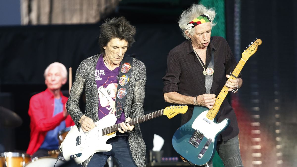 Britská skupina Rolling Stones zahráli ve středu 4. července 2018 v pražských Letňanech.