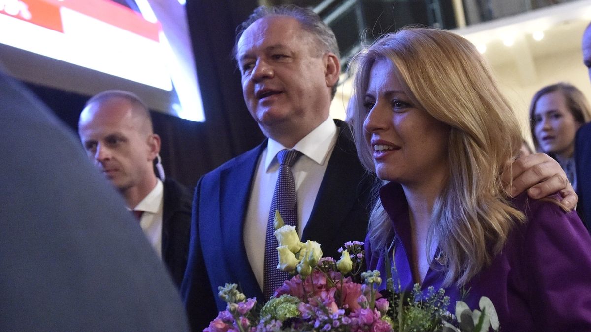 Končící prezident Andrej Kiska blahopřál své nástupkyni 